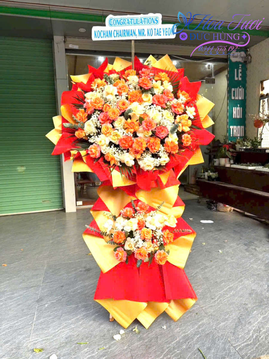 Kệ Hoa Khai Trương 014